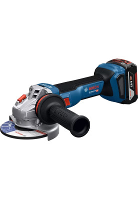 Bosch Шліфмашина кутова акумуляторна  GWS 18V-11S 125мм 18В 1x5А·год 0-9000об·хв 1.7кг кейс ЗП GAL1880CV
