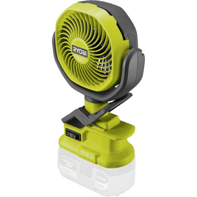 Ryobi Вентилятор акумуляторний ONE+ RCF18-0 18В 3400об·хв 2 швидкості поворотний 0.4кг без АКБ та ЗП