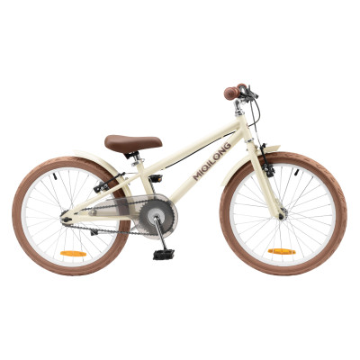 Miqilong Дитячий велосипед RM 20" бежевий Miqilong Дитячий велосипед RM 20" бежевий