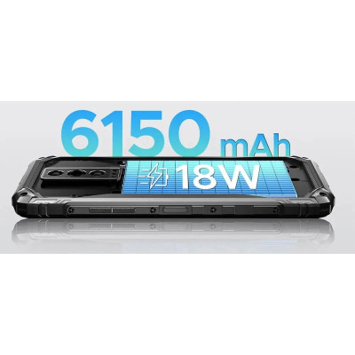 Doogee Смартфон Blade 10 Pro Energy 6.56" 6/256ГБ, 2SIM, 5150мА•год, сірий