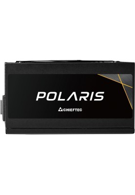 Chieftec Блок живлення Polaris (850W), >90%, 80+ Gold, 135mm FDB, 1xMB 24pin(20+4), 2xCPU 8pin(4+4), 4xMolex, 12xSATA, 2xPCIe 8pin(6+2), 1xPCIe GEN5 16pin, Fully Modular