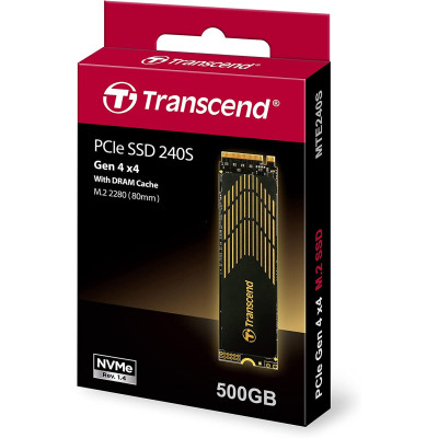 Transcend Накопичувач SSD M.2 500GB PCIe 4.0 MTE240S