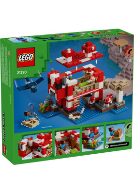 LEGO Конструктор Minecraft Грибний будинок