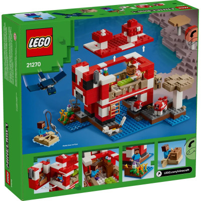 LEGO Конструктор Minecraft Грибний будинок
