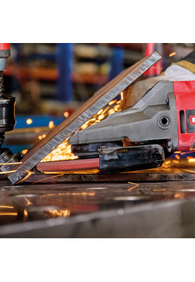 Einhell Шліфмашина кутова акумуляторна TP-AG 18/125 F Li BL - Solo, PXC, 18В, безщіткова, 125 мм, 8500 об/хв, плоский редуктор, 1.57кг (без АКБ та ЗП)