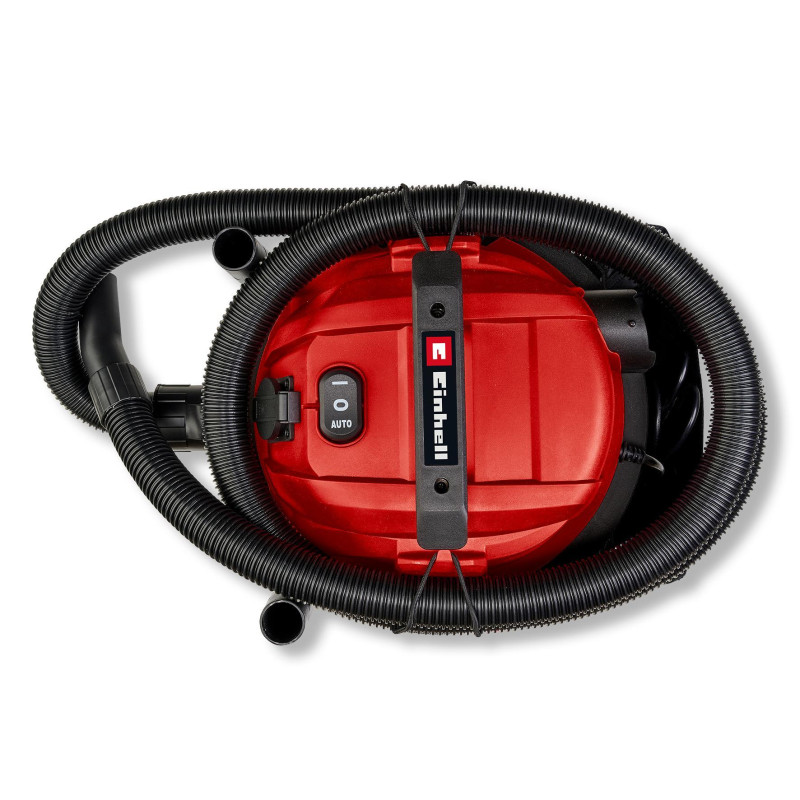 Einhell Пилосос професійний 1930 А, 1500 Вт, пластик 30 л, 190 мбар, шланг 2.5 м, кабель 3 м, розетка 2 кВт, 4.7 кг