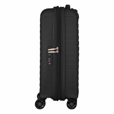 2E Валіза, Aero, поліпропілен, мала, 35/44 л, TSA, 4 колеса, EXP, чорна 2E Валіза, Aero, поліпропілен, мала, 35/44 л, TSA, 4 колеса, EXP, чорна