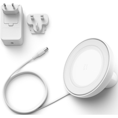 Philips Hue Настільний світильник розумний Bloom, 2000K-6500K, RGB, ZigBee, Bluetooth, димування, білий