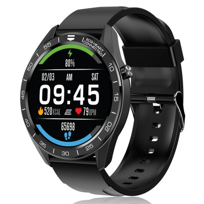 2E Смарт-годинник Motion GT 46 mm Black-Silver