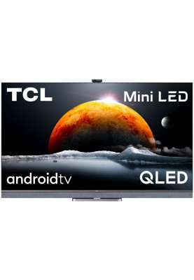 TCL Телевізор 55" MiniLED 4K 100Hz Smart Android TV Silver ONKYO sound