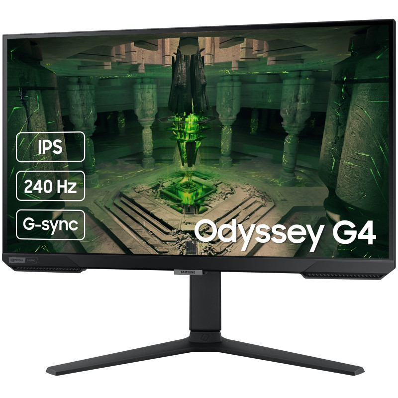 Samsung Монітор 27" Odyssey G4 S27BG400EI 2*HDMI, DP,, IPS, 240Hz, 1ms