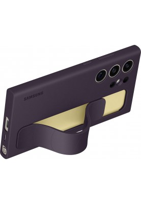 Samsung Чохол для Galaxy S24 Ultra (S928), Standing Grip Case, фіолетовий темний
