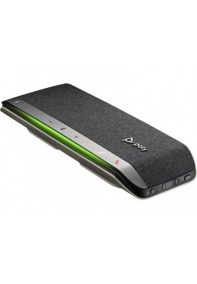 Poly Cпікерфон Sync 40+ з адаптером BT700A, USB-A, USB-C, Bluetooth, сірий