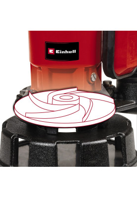 Einhell Насос дренажний GE-DP 900 Cut, 900Вт, 16000 л·год, вис. під. 11.5м, занурення 7м, 12.8кг