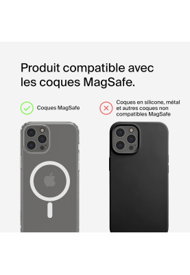 Belkin Зарядне пристрій бездротовий 3в1 Magnetic Pad Qi2 15Вт, чорний