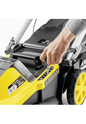 Karcher Газонокосарка акумуляторна LMO 5-18 Dual Battery Set 36В (18В+18В) акб 2х5А·год 41см 25-70см до 550м.кв