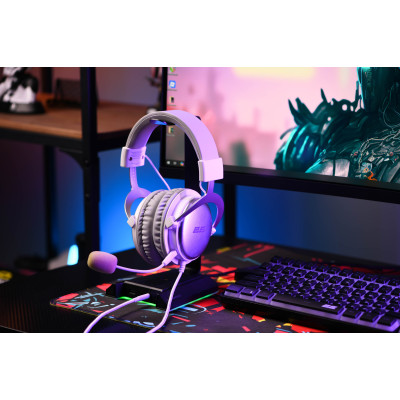 2E Gaming Гарнітура ігрова HG355, 7.1, mini-jack/dual 3.5мм/USB-A, 1.5/1.5/0.2м, білий