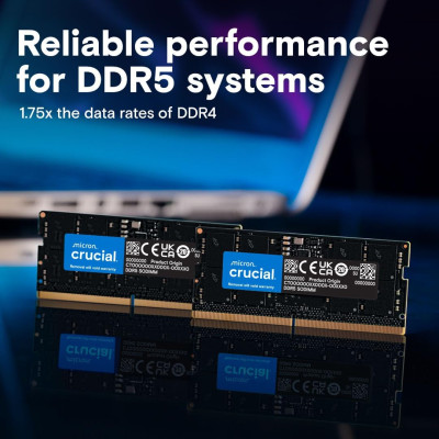 Crucial Пам'ять ноутбука Crucial DDR5 16GB 5600