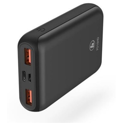 HAMA Портативний зарядний пристрій Power Bank PD 10HD 10000 mAh Anthracite