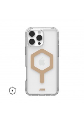 UAG Чохол для iPhone 16 Pro Max, Plyo Magsafe, Ice/Gold