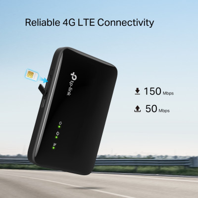 TP-Link Мобільний Маршрутизатор M7005 N150, 4G/LTE, 2400мА*год