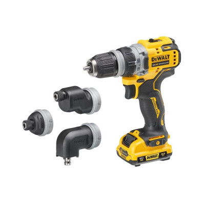 DeWALT Шурупокрут-дриль акумуляторний  XR Li-Ion 12В акб 2х3А·год 57.5Нм 0-425·0-1500об/хв кейс TSTAK, ЗП 0.73кг