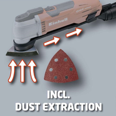 Einhell Багатофункціональний інструмент TE-MG 300 EQ Expert Einhell Багатофункціональний інструмент TE-MG 300 EQ Expert