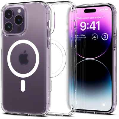 Spigen Чохол для Apple iPhone 14 Pro Ultra Hybrid MagFit, Frost Clear