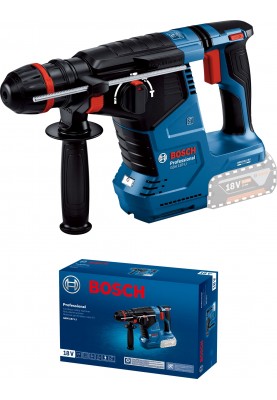 Bosch Перфоратор GBH 187-LI ONE Chuck акумуляторний, 18 В, 2.4 Дж, 980 об/хв, 2.9 кг, без АКБ та ЗП