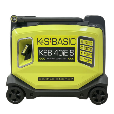 Könner & Söhnen Генератор бензиновий інверторний KSB 40iE S, 230В, 3.8кВт, електростартер, 43кг