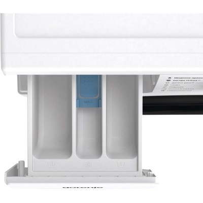 Gorenje Пральна машина фронтальна, 6кг, 1200, A+++, 43.5см, дисплей, пар, інвертор, білий