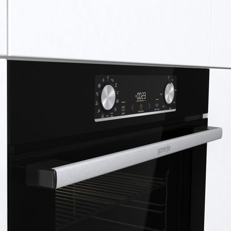 Gorenje Комплект (духовка + поверхня електричні BOSX6737E06BG + ECT43X), 738885, чорний