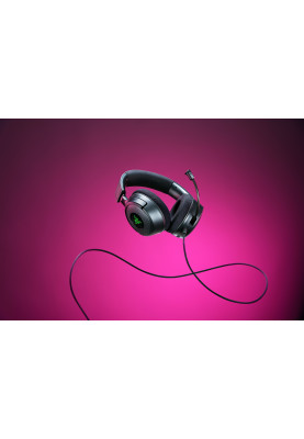 Razer Гарнітура ігрова Kraken V4 X, 7.1, USB-A, 1.8м, RGB, чорний