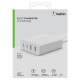 Belkin Мережевий ЗП Home Charger 108W GAN Dual USB-С/USB-A