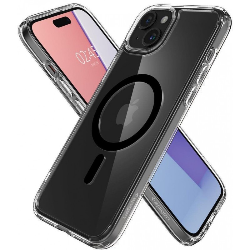 Spigen Чохол для Apple iPhone 15 Plus Ultra Hybrid MagFit, Black