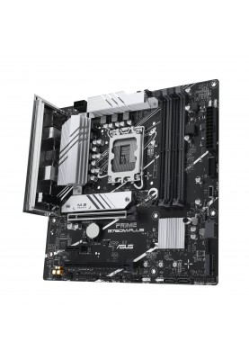 ASUS Материнcька плата PRIME B760M-PLUS s1700 B760 4xDDR5 M.2 HDMI DP mATX