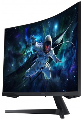 Samsung Монітор 31.5" Odyssey G55C 2xHDMI, DP, VA, 2560x1440, 165Hz, 1ms