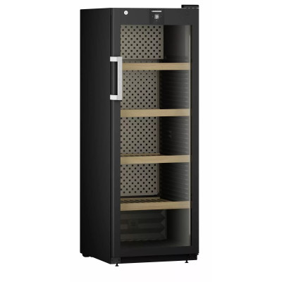 Liebherr Холодильник для вина, 168.4x60х76.3, холод.відд.-426л, зон - 1, бут-196, ST, дисплей, чорний Liebherr Холодильник для вина, 168.4x60х76.3, холод.відд.-426л, зон - 1, бут-196, ST, дисплей, чорний