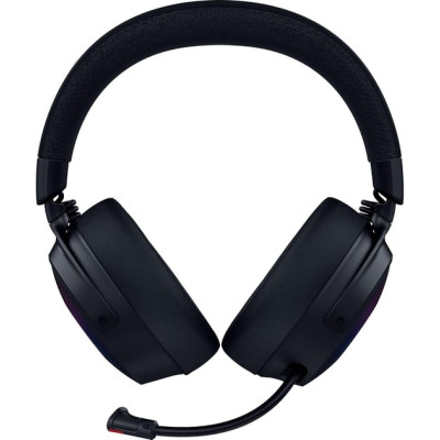 Razer Гарнітура ігрова Kraken V4 Pro, mini-jack/USB-A/BT/WL, RGB, чорний