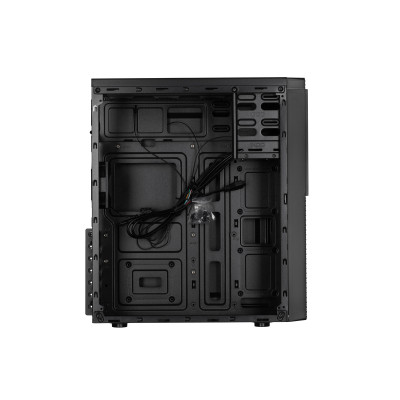 2E Корпус Alfa E130 без БЖ 2xUSB3.0, 1xUSB2.0, 1x80мм, VGA 320мм, ATX, чорний