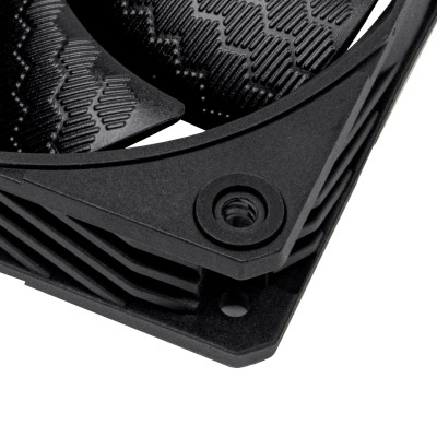 SilverStone Корпусний вентилятор Shark Force SF120B, 120mm, 2500rpm, 4pin PWM, 41.2dBa
