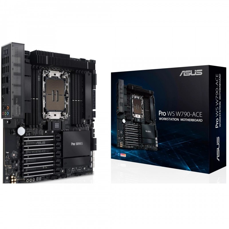 ASUS Материнcька плата PRO WS W790-ACE s4677 W790 8xDDR5 M.2 CEB