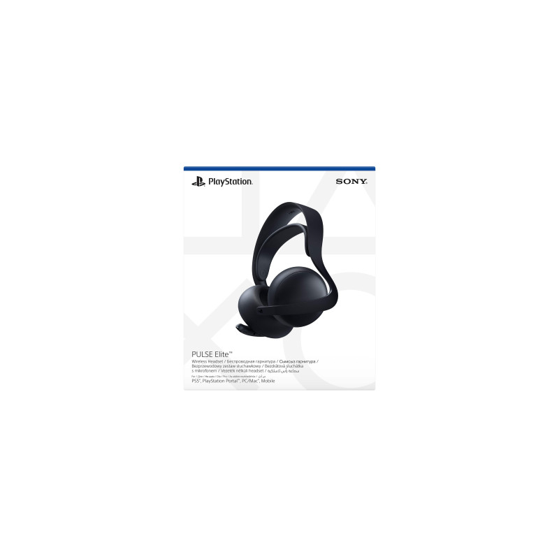 PlayStation Гарнітура PULSE Elite, WL, Midnight Black