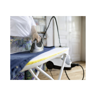 Karcher Пароочисник SI 4 EasyFix Iron, 2000Вт, 800мл, 3.5Бар, гладка дошка, утюг, швабра, білий