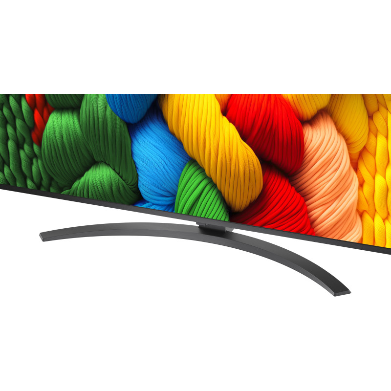 LG Телевізор 43" NanoCell 4K 61Hz Smart WebOS Black