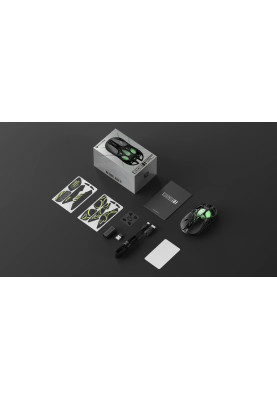 GravaStar Миша Mercury X, BT/WL/USB-A, RGB, чорний