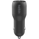 Belkin Автомобільний ЗП Car Charger 24W Dual USB-A, USB-A - MicroUSB, 1m, black