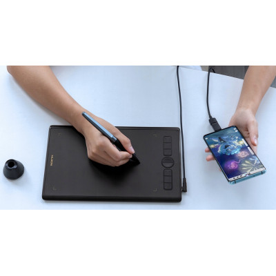 Huion Графічний планшет H580X Black