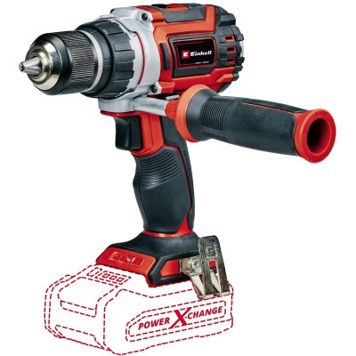 Einhell Шуруповерт-дриля TP-CD 18/60 Li BL - Solo акум., PXC, 18В, безщітк., 60 Нм, 1.37 кг (без АКБ і ЗП) Einhell Шуруповерт-дриля TP-CD 18/60 Li BL - Solo акум., PXC, 18В, безщітк., 60 Нм, 1.37 кг (без АКБ і ЗП)