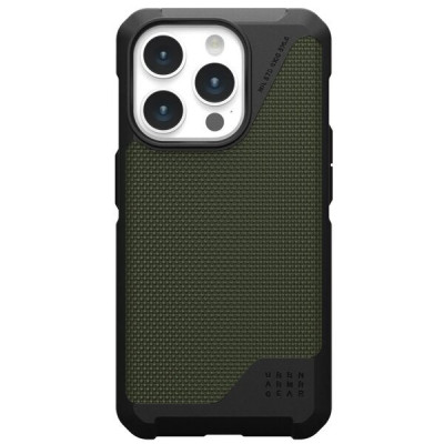 UAG Чохол для Apple iPhone 15 Pro Max Metropolis LT Magsafe, Kevlar Olive